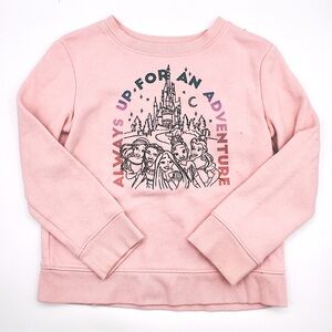 Disney Kids Pink Adventure Sweatshirt